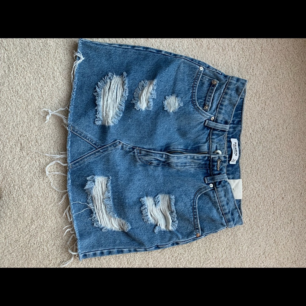 Pull& Bear Jean Skirt